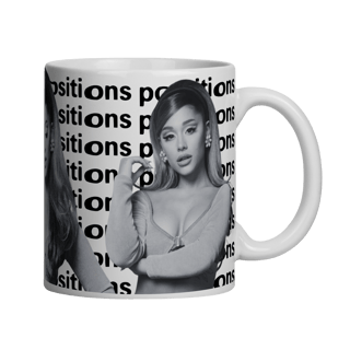 Nome do produto Caneca - Positions - Ariana Grande