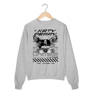 Nome do produto Moletom - The Lifetimes Tour arte preta - Katy Perry