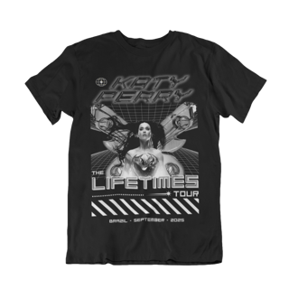 Nome do produto Camiseta - The Lifetimes Tour - Katy Perry