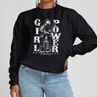 MOLETOM - FECHADO - GIRL POWER