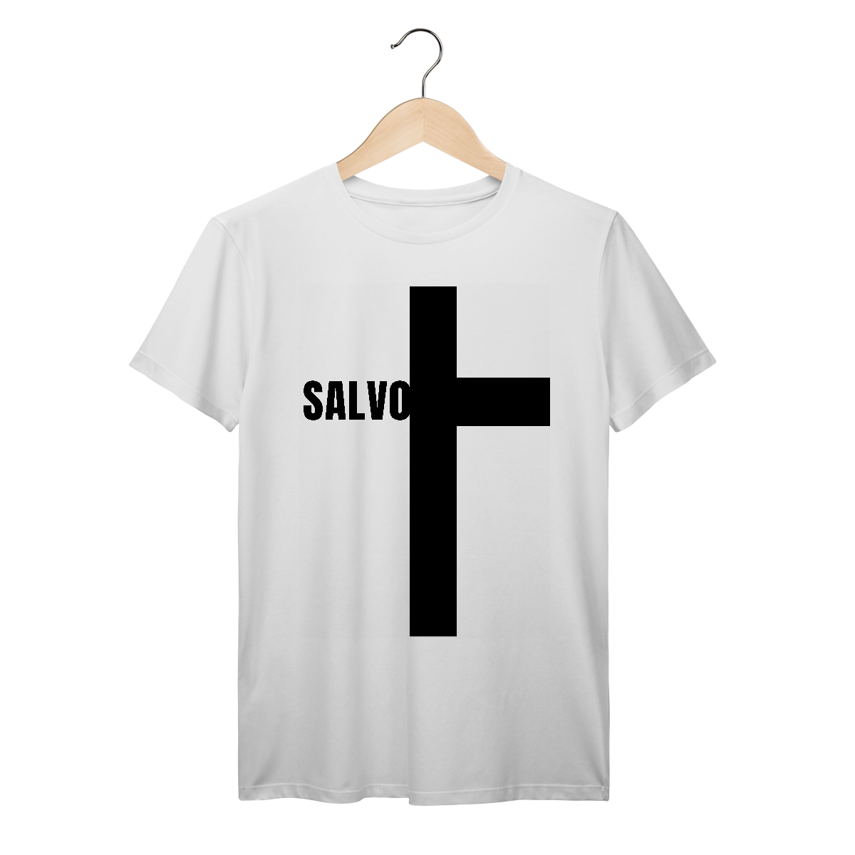 Nome do produto: T-Shirt Prime Salvo na Cruz