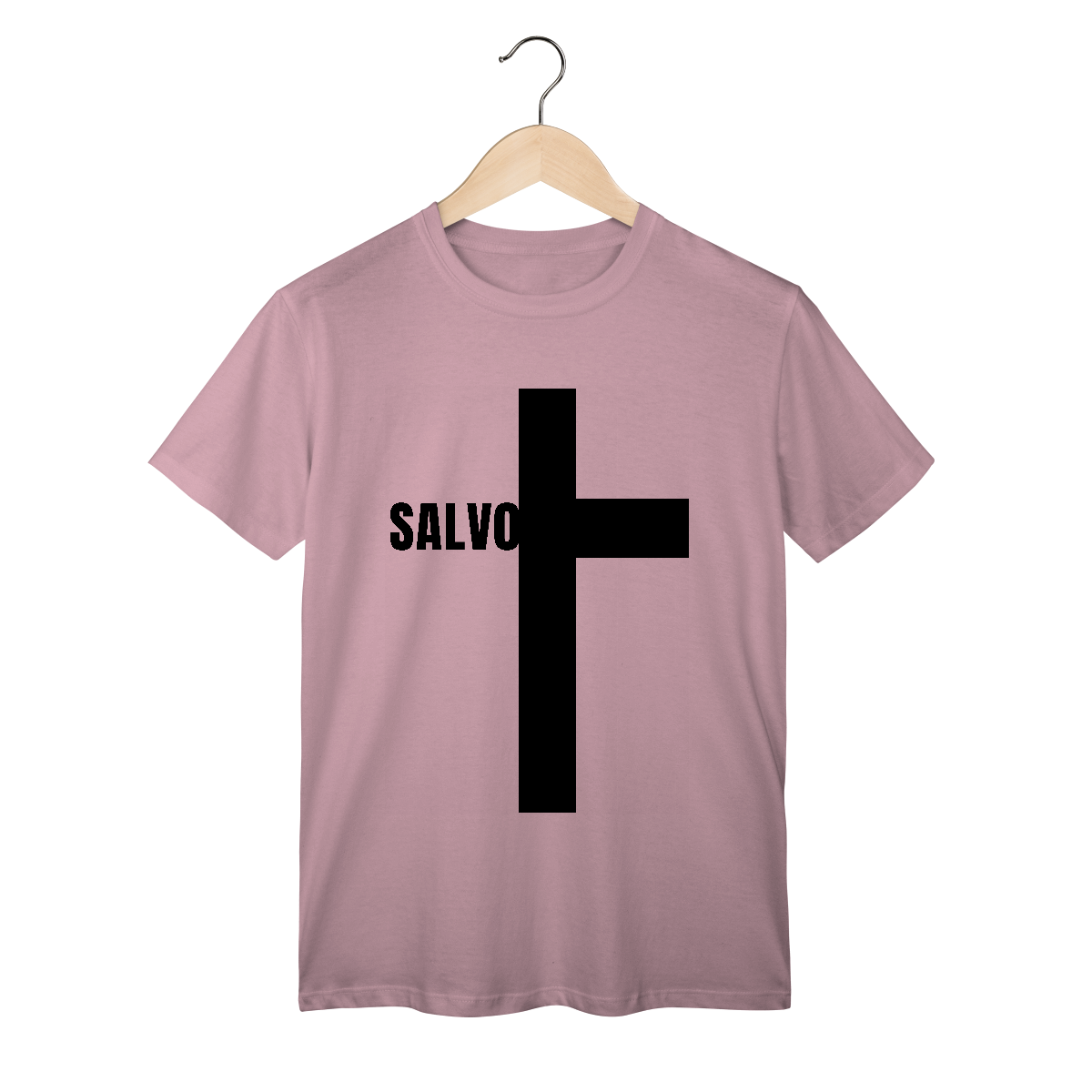 Nome do produto: T-Shirt Classic Salvo na Cruz