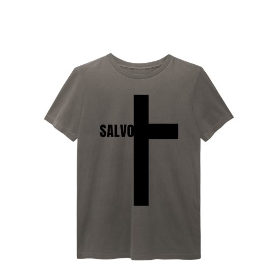 T-Shirt Estonada Salvo na Cruz
