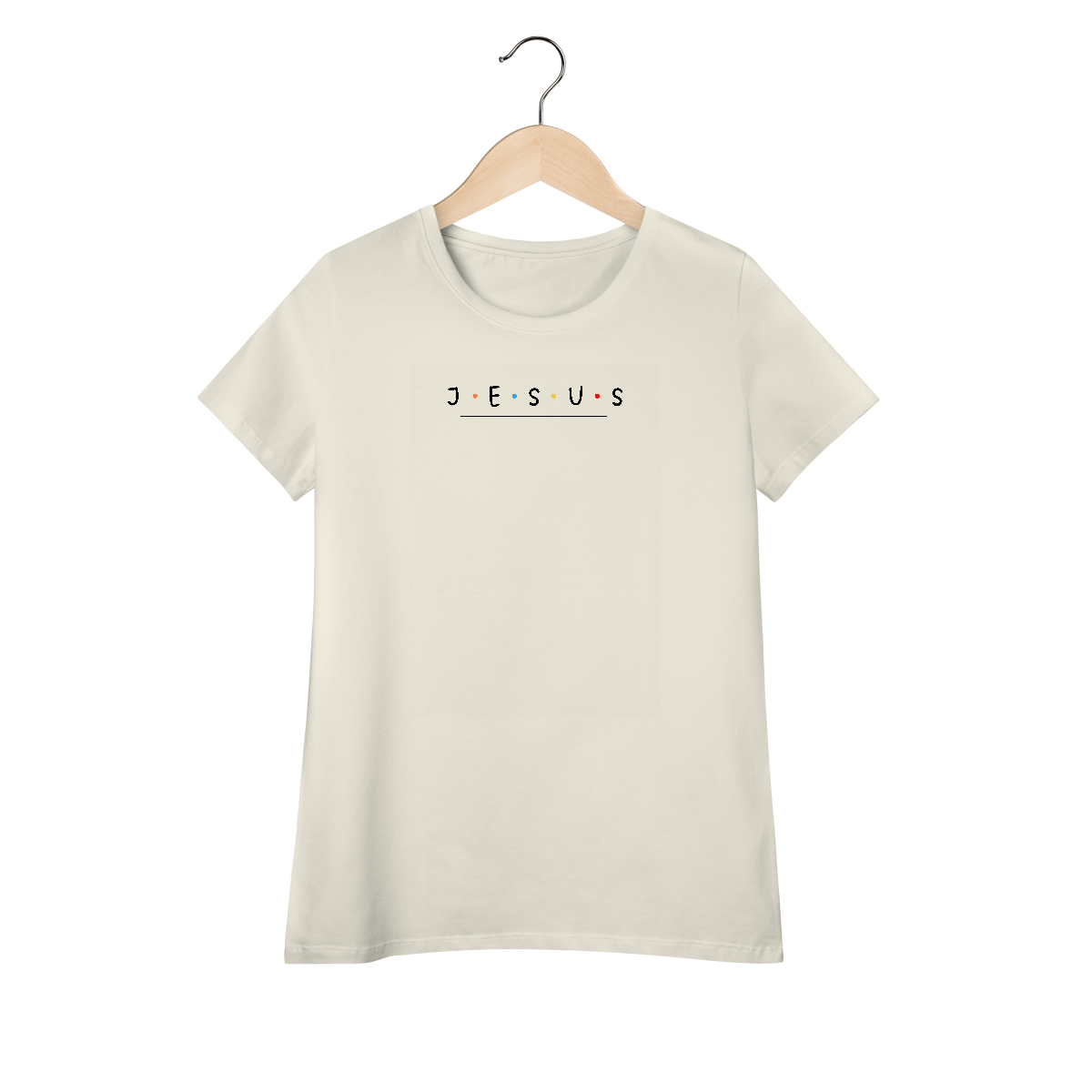 Nome do produto: Babylook Long Pima Jesus Friends