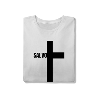 Nome do produto T-Shirt Quality Salvo na Cruz