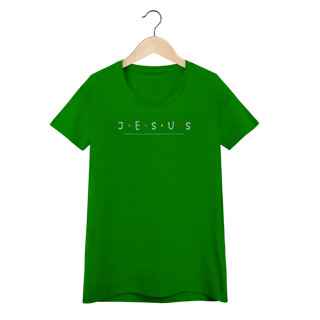 Nome do produto BabyLook Long Quality Jesus Friends
