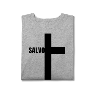 Nome do produto T-Shirt Plus Size Salvo na Cruz