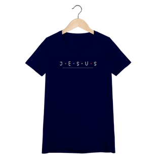 Nome do produto BabyLook Long Quality Jesus Friends