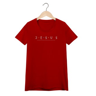 Nome do produto BabyLook Long Quality Jesus Friends