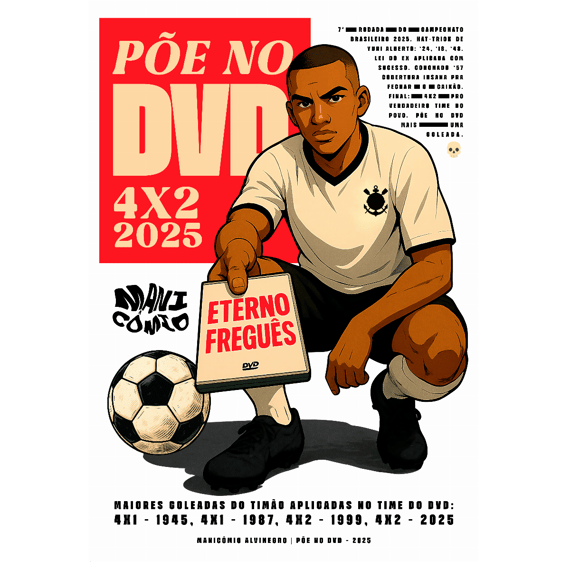 Poster Põe no DVD - Linha Arena