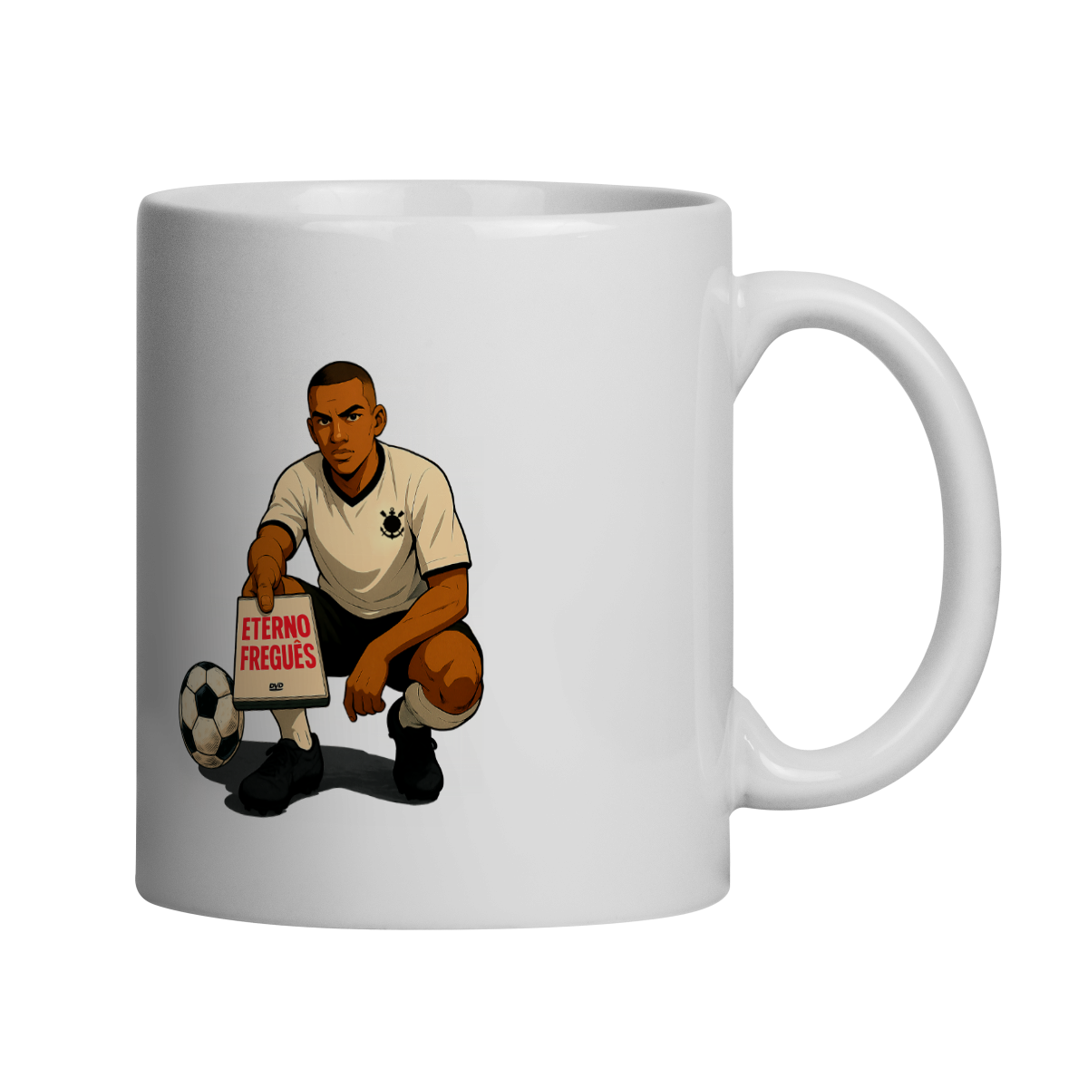 Nome do produto: Caneca Põe no DVD - Linha CT