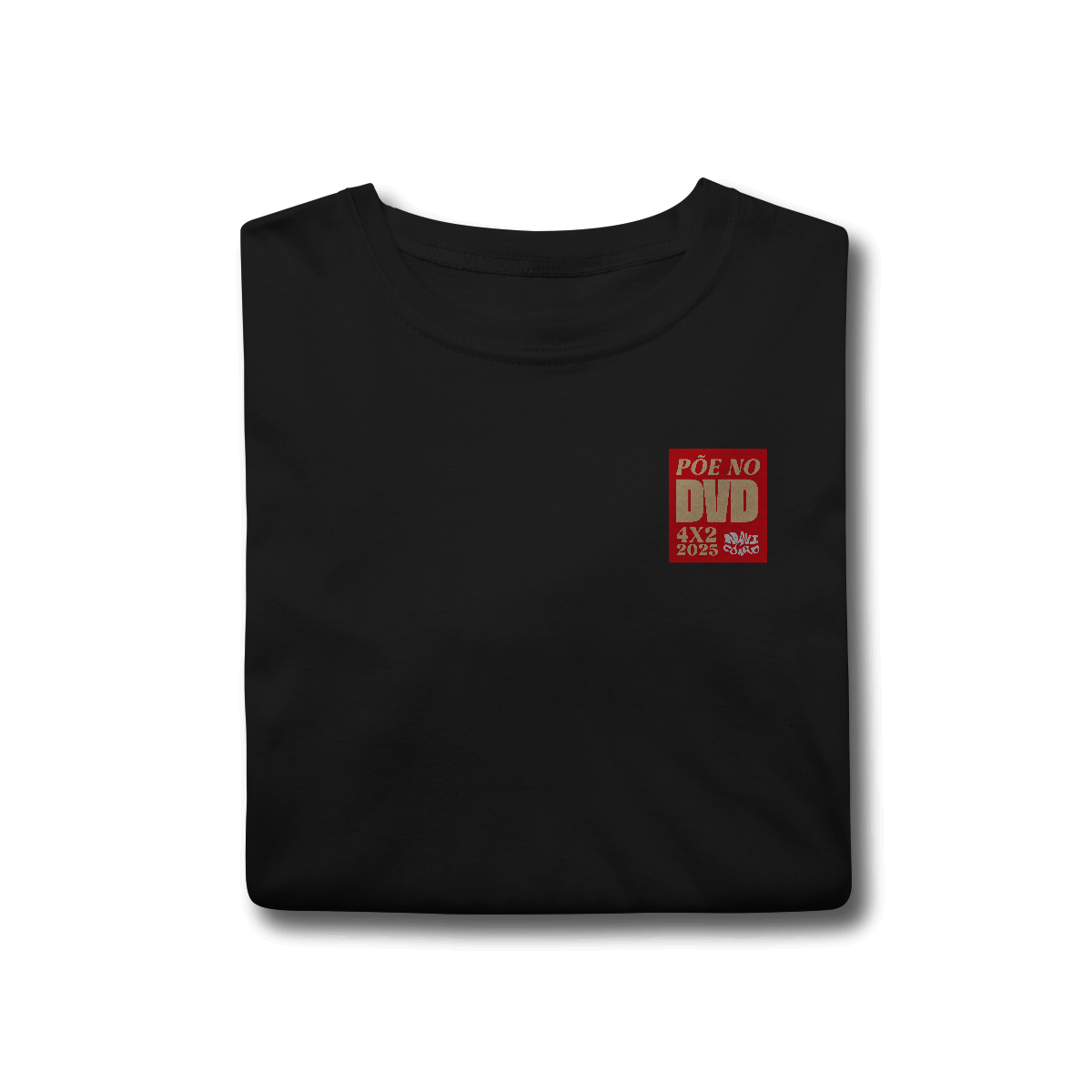 Nome do produto: Camiseta Clássica Põe no DVD - Linha CT
