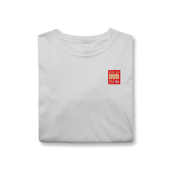 Camiseta Clássica Põe no DVD - Linha CT