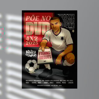 Nome do produto Poster Põe no DVD - Linha Arena