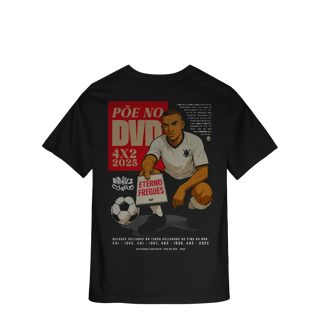 Nome do produto Camiseta Infantil Clássica Põe no DVD - Linha CT