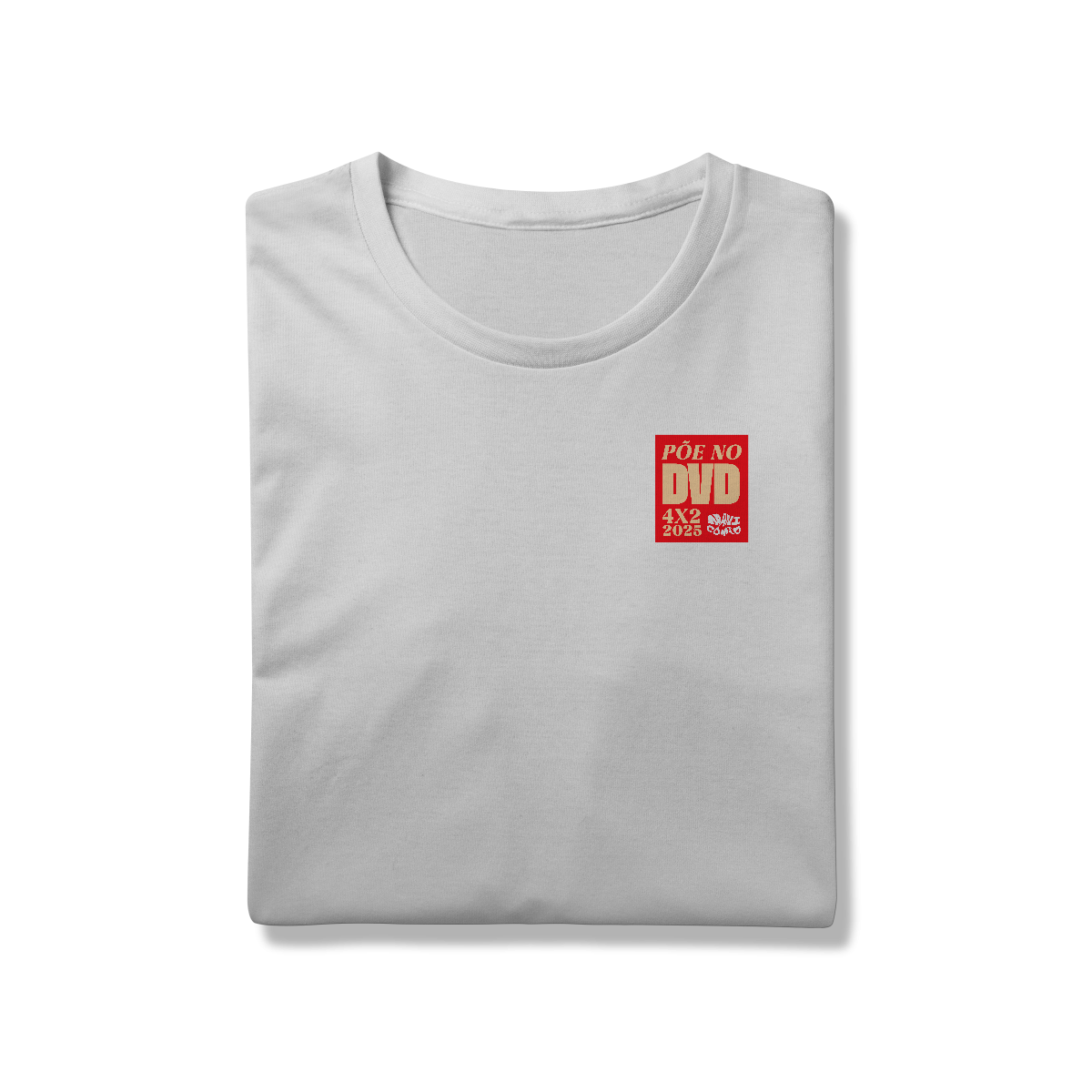 Nome do produto: Camiseta Prime Põe no DVD - Linha Pq. São Jorge 