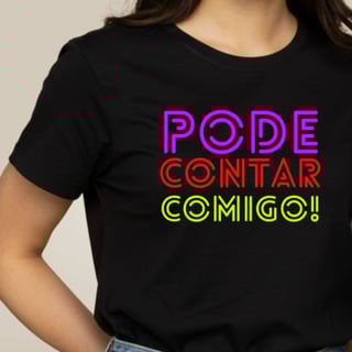 Nome do produto Camiseta Amigas - Pode Contar Comigo 1
