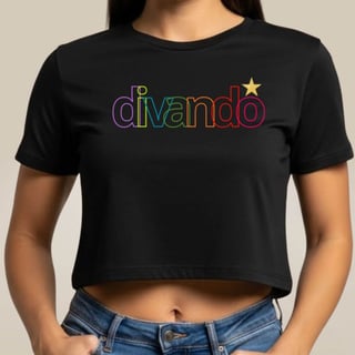 Nome do produto Cropped Divando