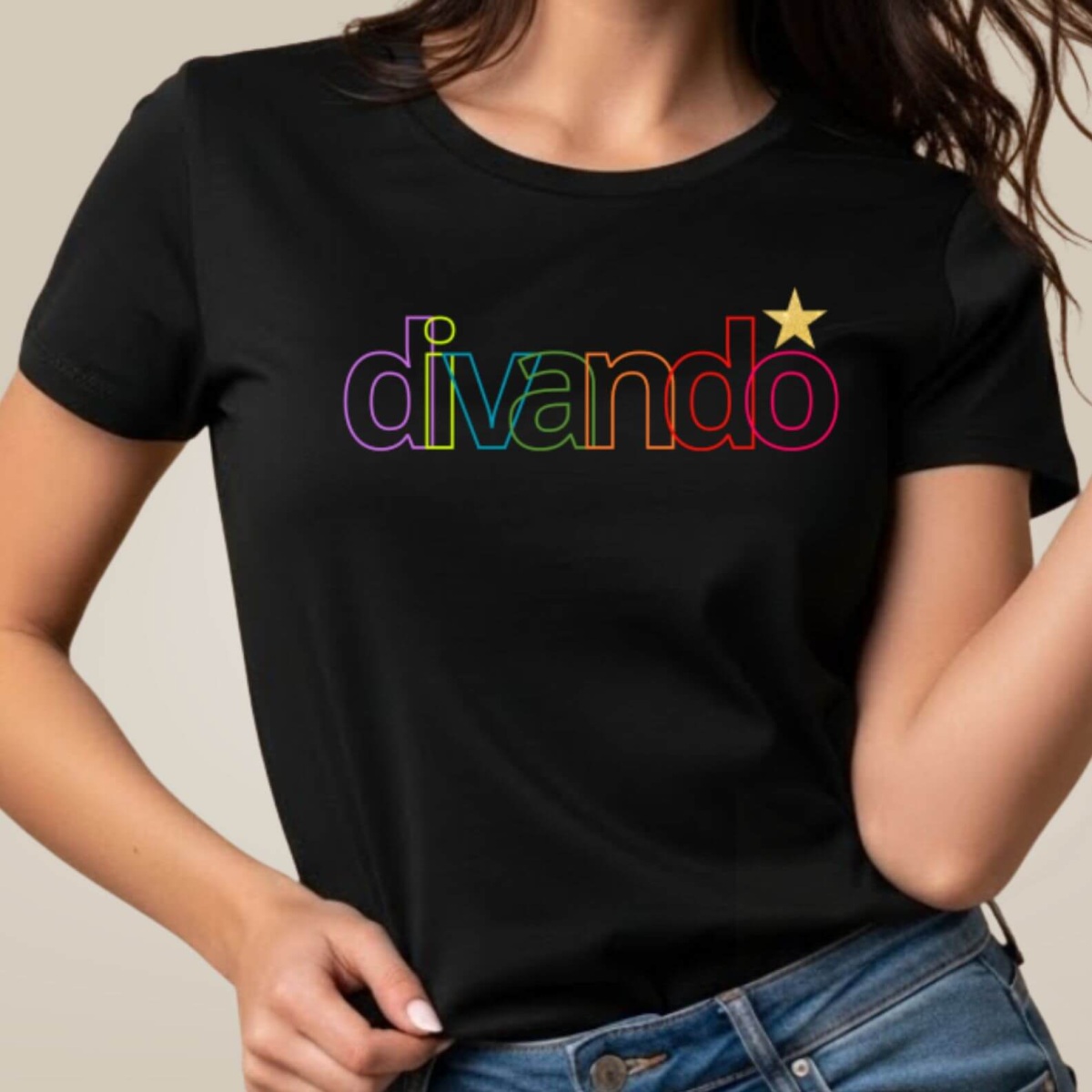Nome do produto: Camiseta Divando