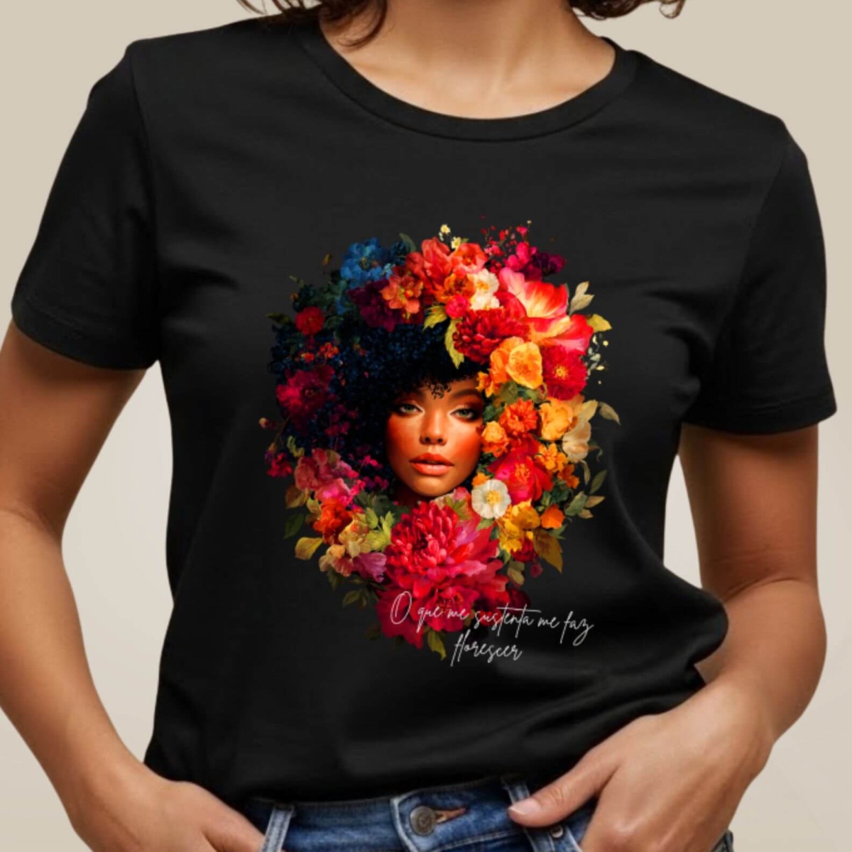 Nome do produto: Camiseta Raiz & Flor - Florescer
