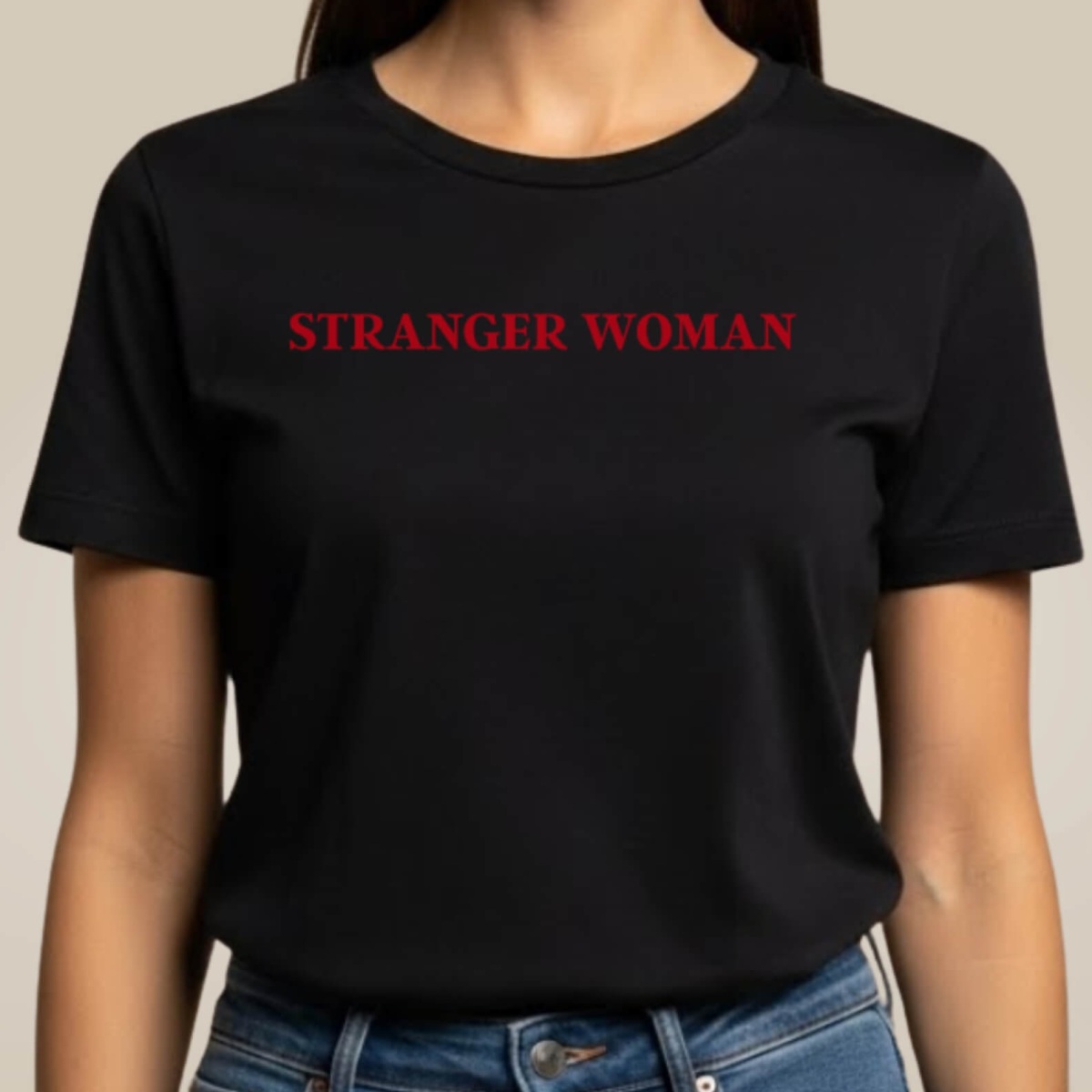 Nome do produto: Camiseta Stranger Woman Preta