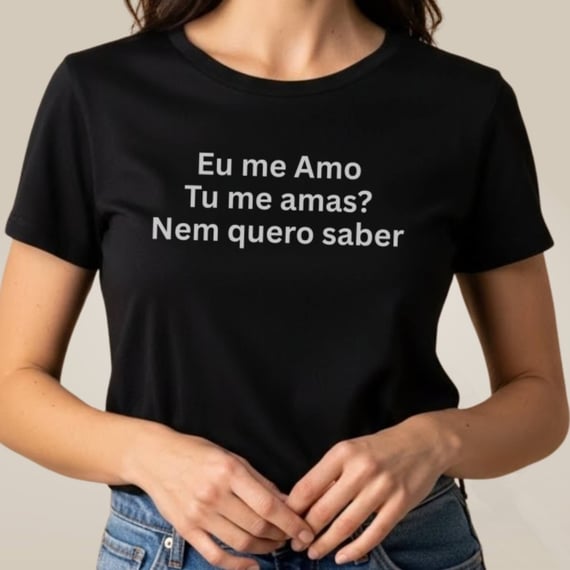 Camiseta Sou Sincera - Nem Quero Saber