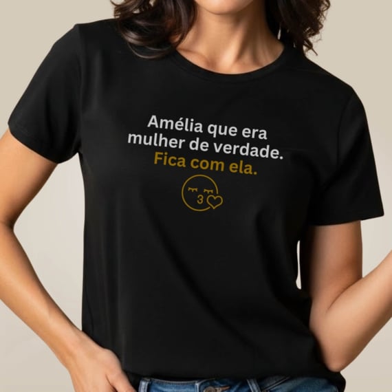 Camiseta Sou Sincera - Fica Com Ela