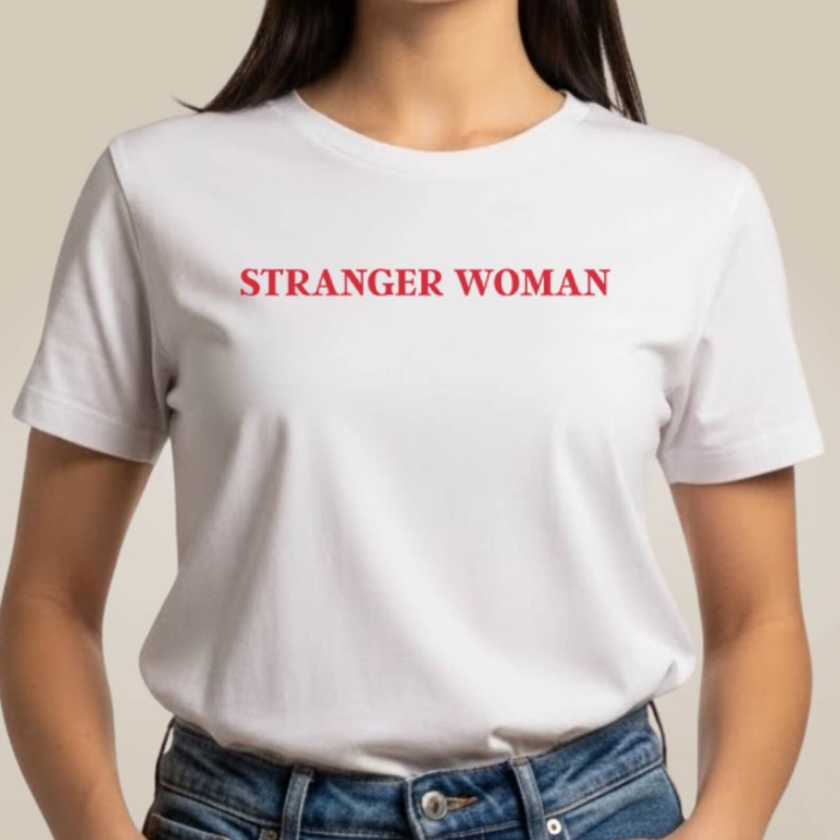 Nome do produto: Camiseta Stranger Woman Branca