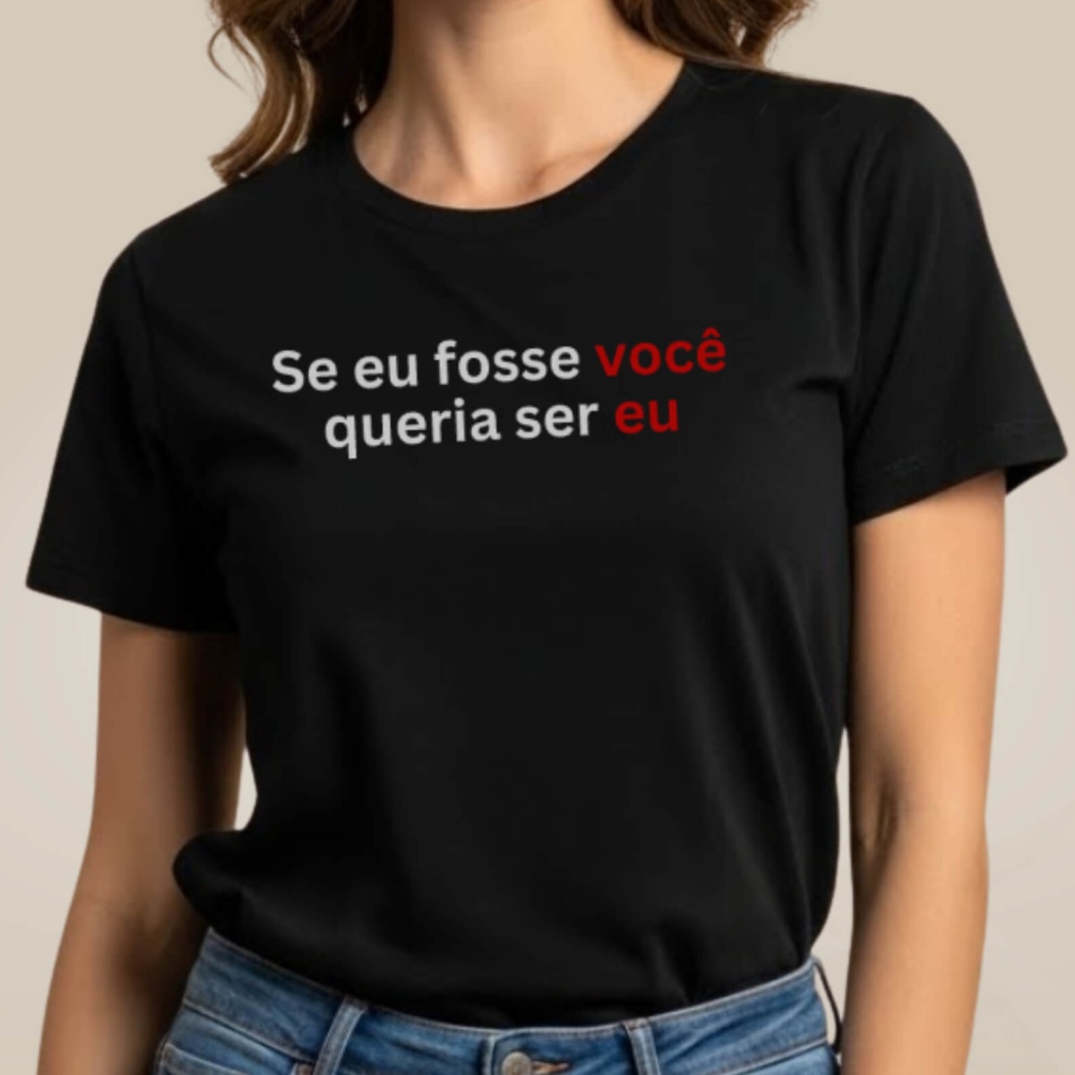 Nome do produto: Camiseta Sou Sincera - Se Eu Fosse Você