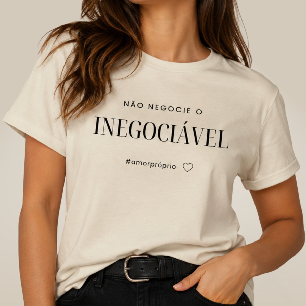 Camiseta Prime | Não Negocie o Inegociável