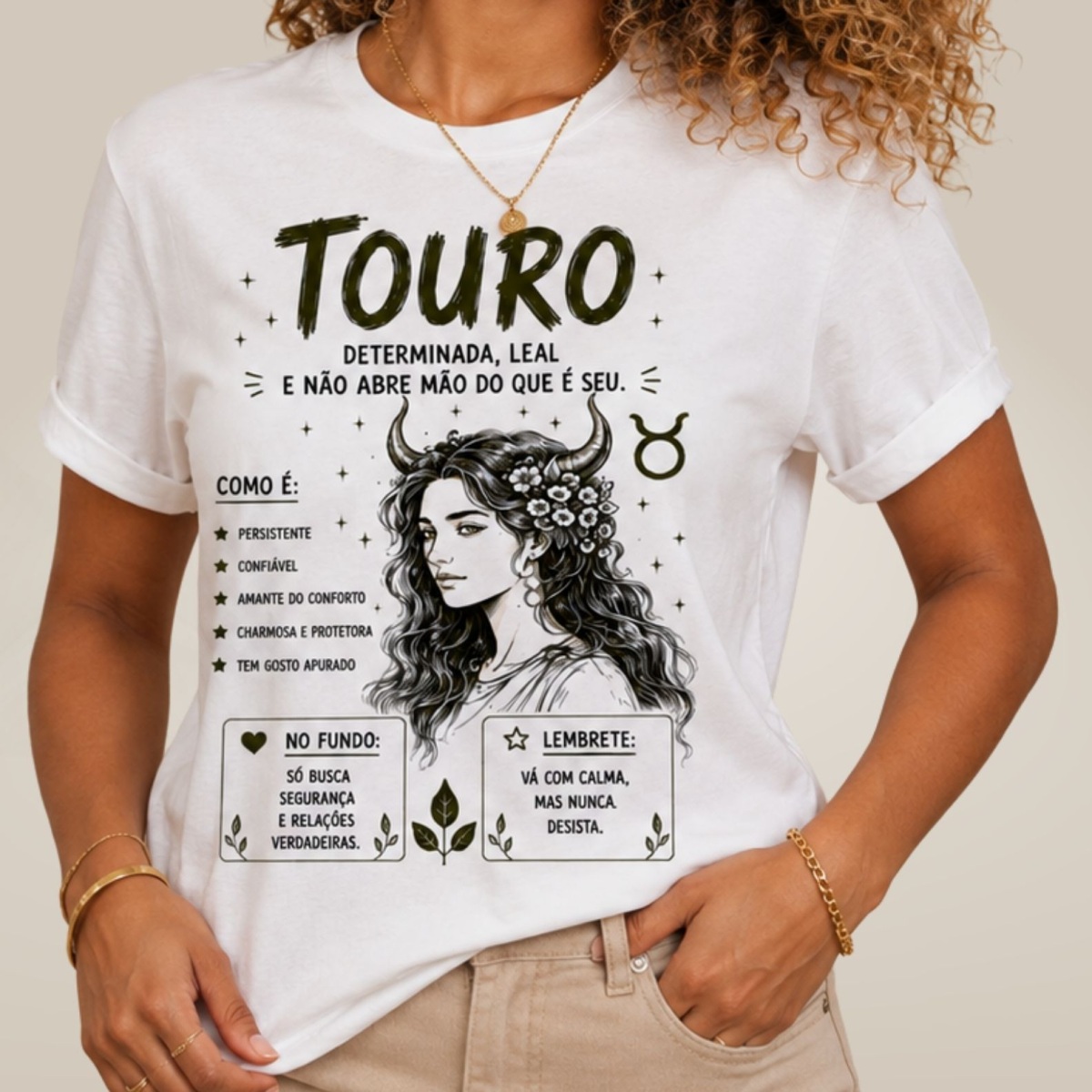 Camiseta Essência dos Signos - Touro