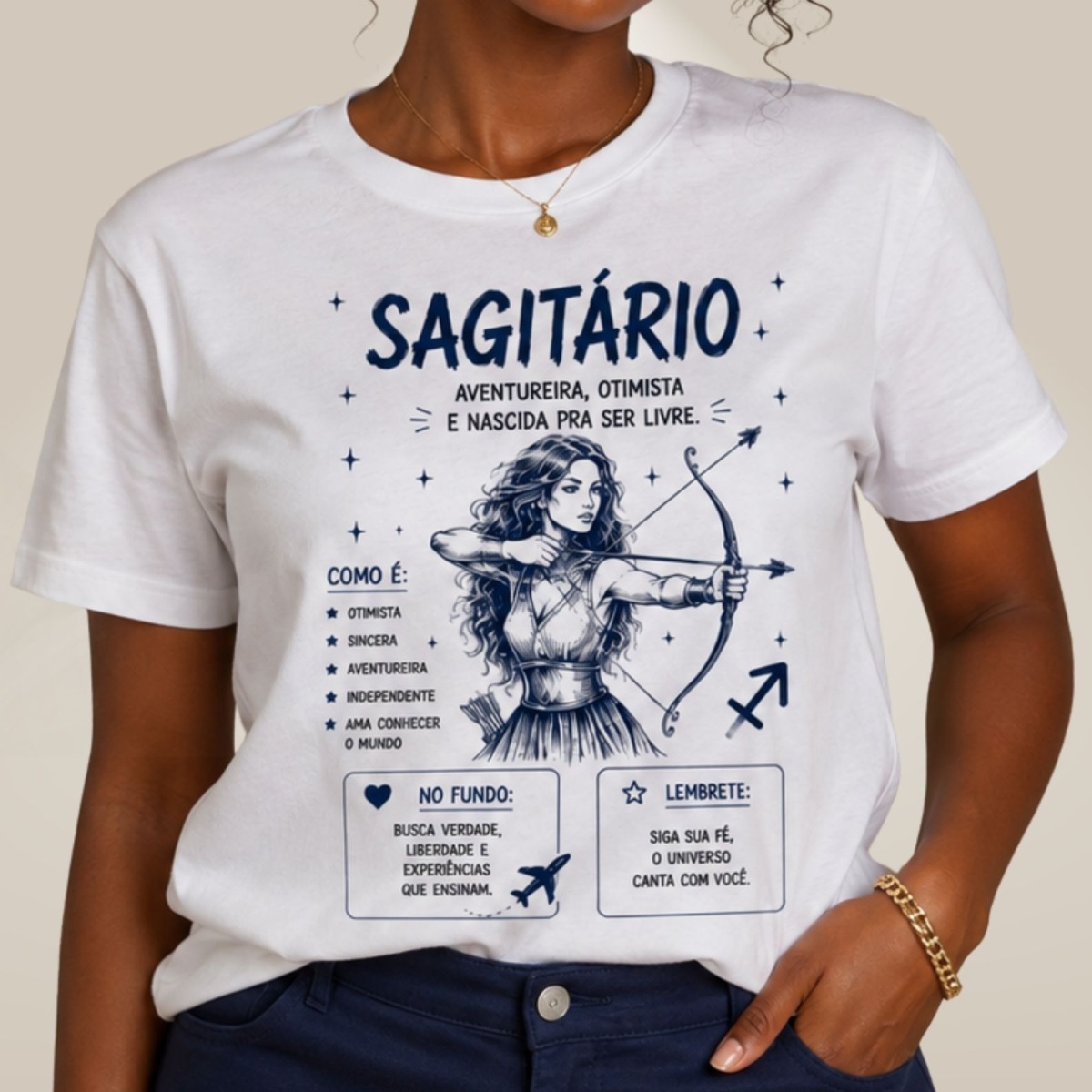 Camiseta Essência dos Signos - Sagitário