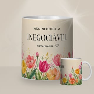 Nome do produto Caneca Não Negocie o Inegociável