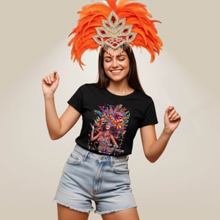 Nome do produto Camiseta Doce Carnaval - Ô Abre Alas
