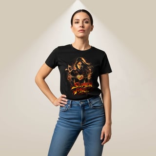 Nome do produto Camiseta Heroínas - Super Mãe