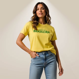 Nome do produto Camiseta Orgulho de Ser Brasileira