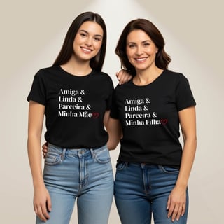 Nome do produto Camiseta Minha Filha