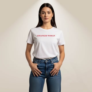 Nome do produto Camiseta Stranger Woman Branca