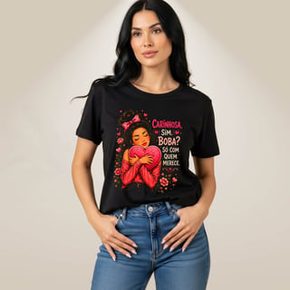 Nome do produto Camiseta Sou Assim - Carinhosa