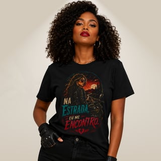 Nome do produto Camiseta Prime | Moto & Liberdade - Na Estrada Eu Me Encontro