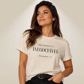 Nome do produto Camiseta Prime | Não Negocie o Inegociável