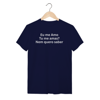 Nome do produto Camiseta Sou Sincera - Nem Quero Saber