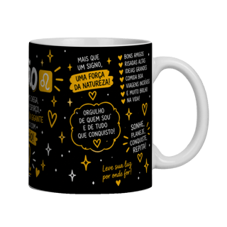 Nome do produto Caneca Meu Signo - Sou de Leão