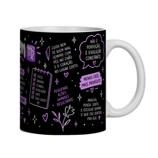 Nome do produto Caneca Meu Signo - Sou de Vigem