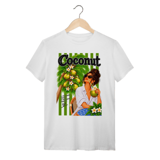 Nome do produto Camiseta Vida Tropical - Coconut