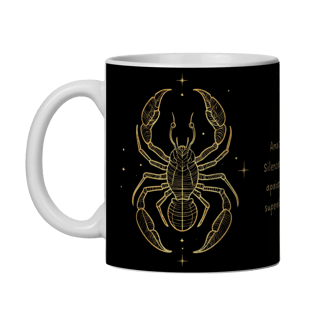 Nome do produto Caneca Zodíaco - Escorpiana