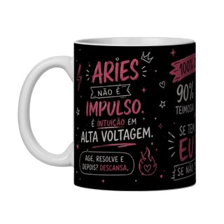 Nome do produto Caneca Meu Signo - Sou de Áries