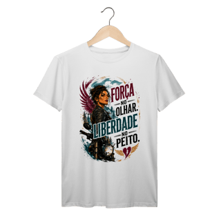 Nome do produto Camiseta Prime | Moto & Liberdade - Liberdade no Peito