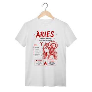 Nome do produto Camiseta Essência dos Signos - Áries