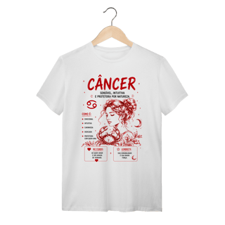 Nome do produto Camiseta Essência dos Signos - Câncer